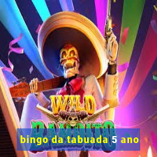 bingo da tabuada 5 ano