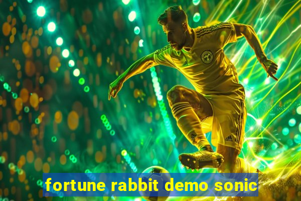 fortune rabbit demo sonic