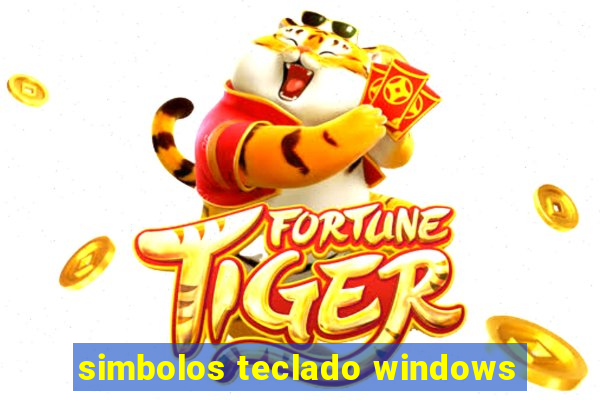 simbolos teclado windows