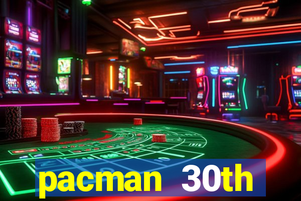 pacman 30th anniversary sonic