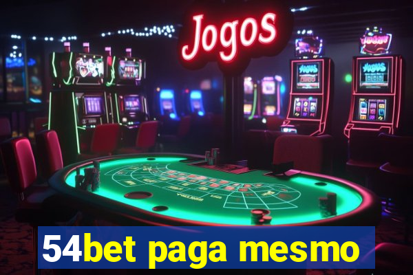 54bet paga mesmo