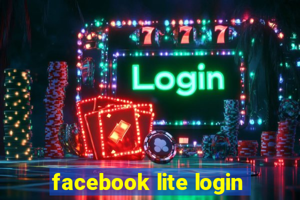 facebook lite login