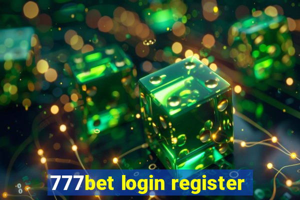 777bet login register