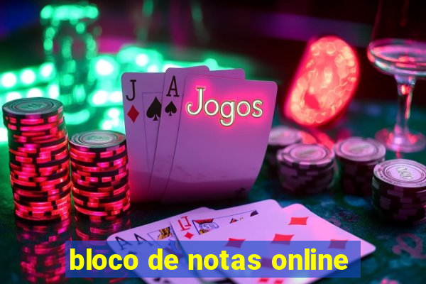 bloco de notas online