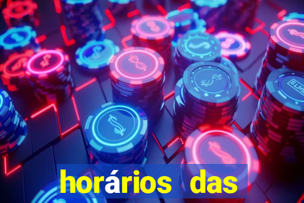 horários das plataformas de jogos