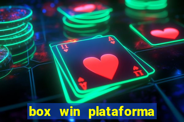 box win plataforma de jogos