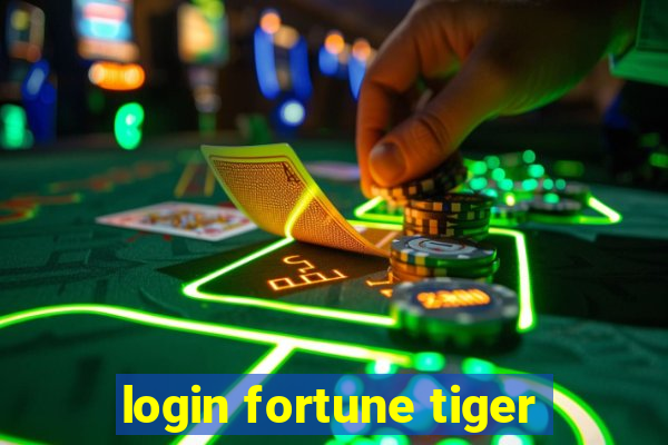 login fortune tiger