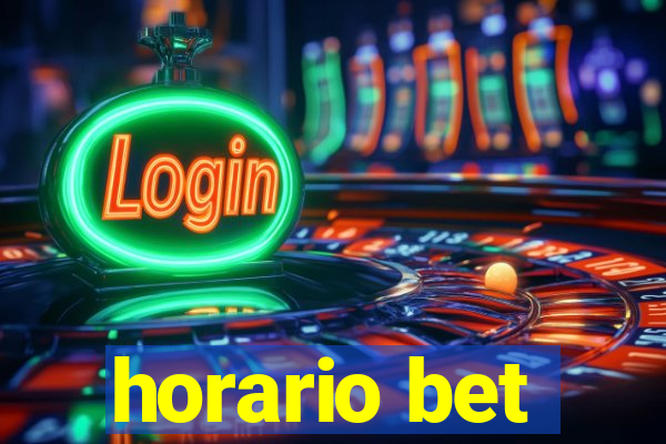 horario bet