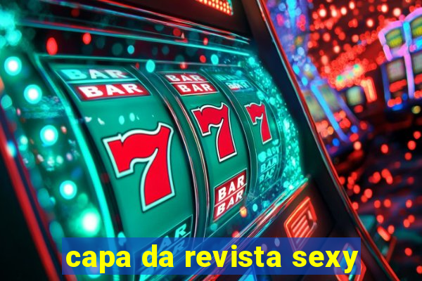 capa da revista sexy